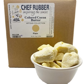 Chef Rubber Plain Cocoa Butter (1kg)